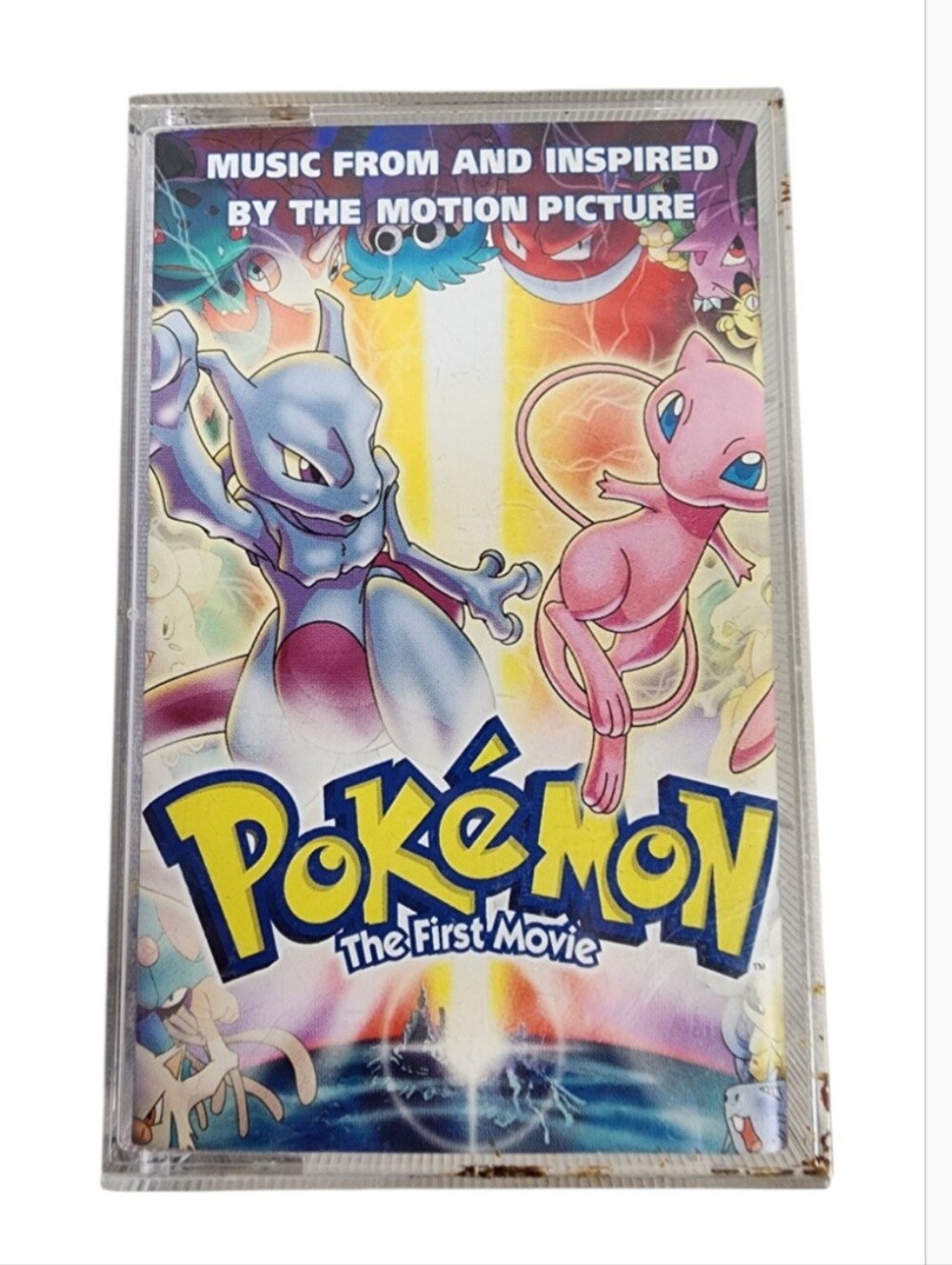 Pokemon The First Movie 1999 Soundtrack Cassette Tape Vintage Original